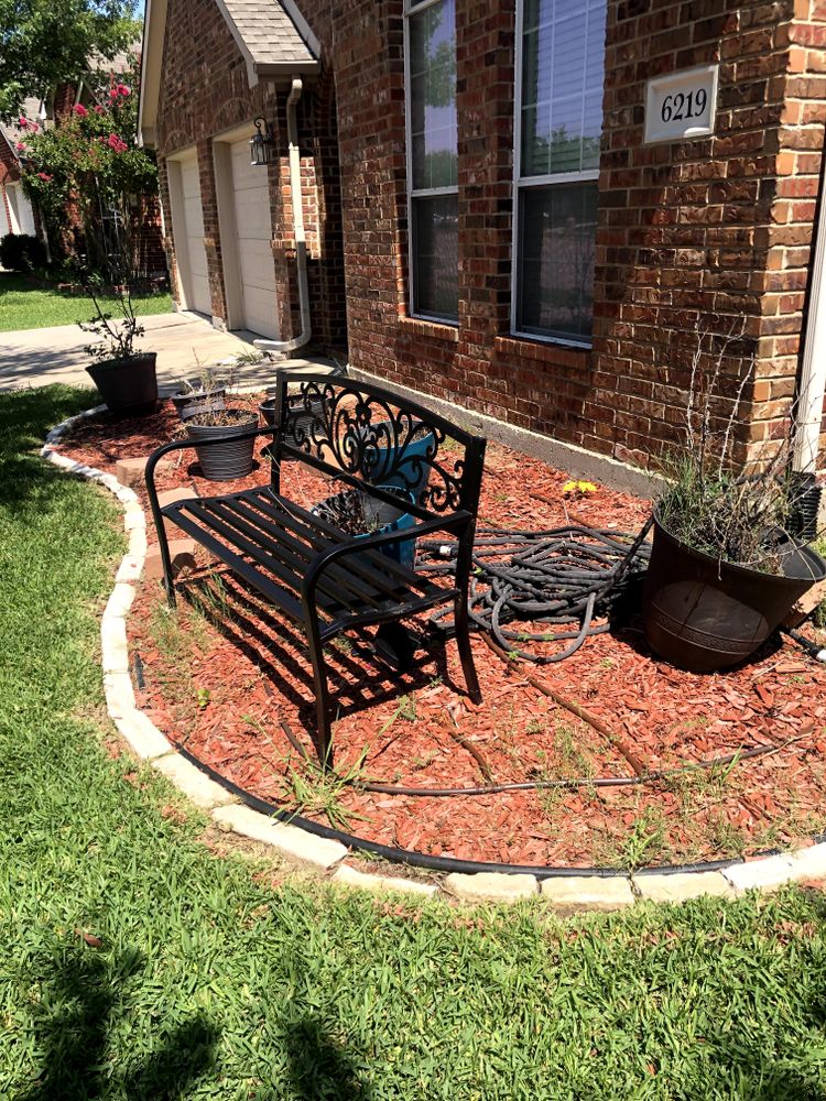 Before and Afters for Danny's Custom Landscaping & Woodchuck Firewood in Garland, TX