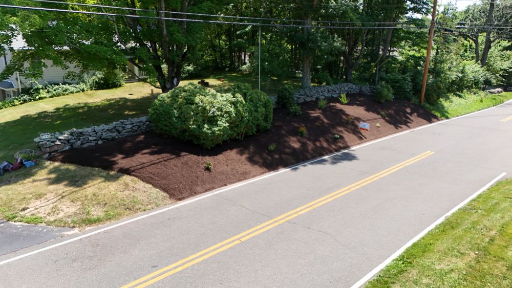 Landscape & Bed Design for Ace Landscaping in Trumbull, CT