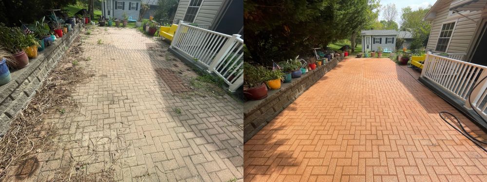 Our deck & patio cleaning service removes dirt, algae, mildew, and stains from outdoor surfaces, restoring beauty and safety with professional pressure washing and soft washing tailored to your home. for Roanokes #1 Choice for Premium Pressure Washing in Roanoke, VA