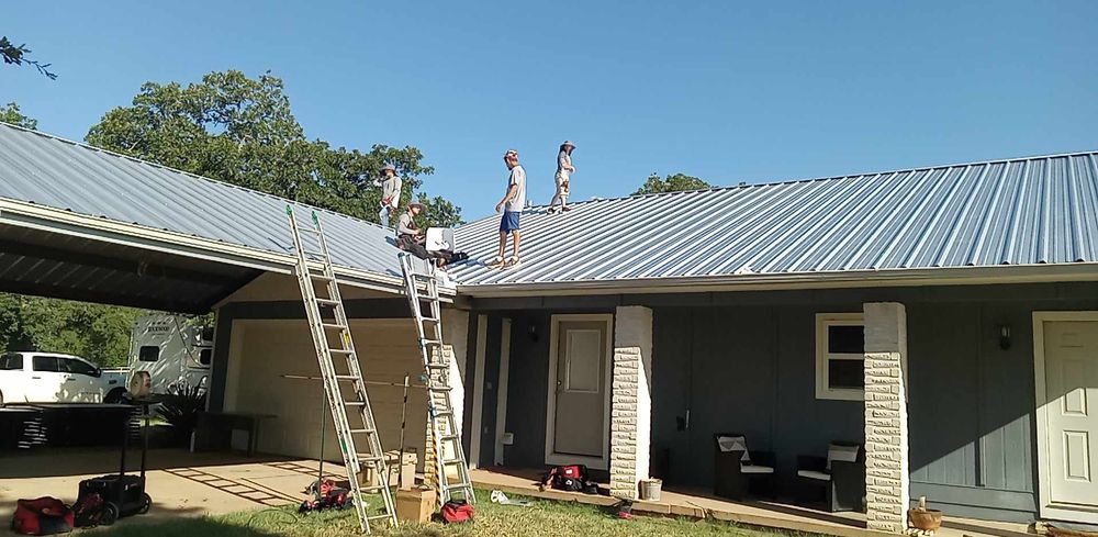 Metal Roof's  for Willy Lewallen And Sons Construction in Mineral Wells, TX