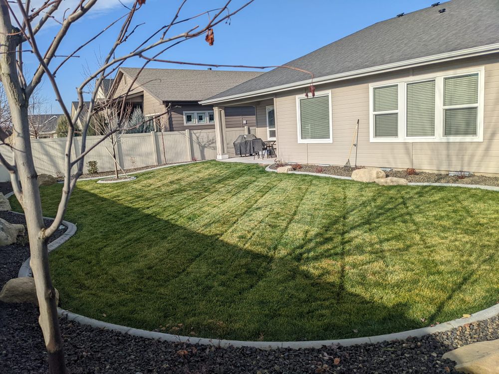 Landscaping for Silvercut Lawncare in Star, ID