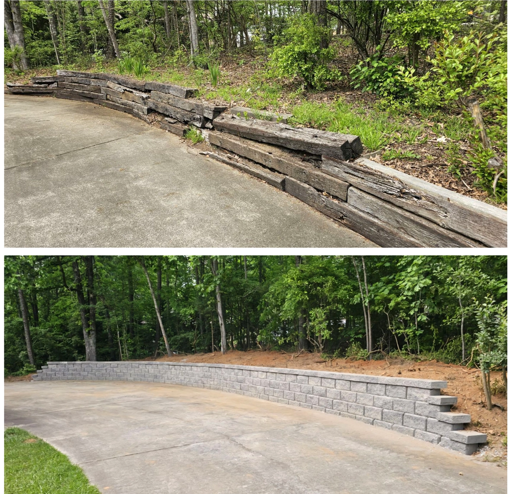 Hardscaping for D&D Unlimited Landscaping in Hartwell, GA