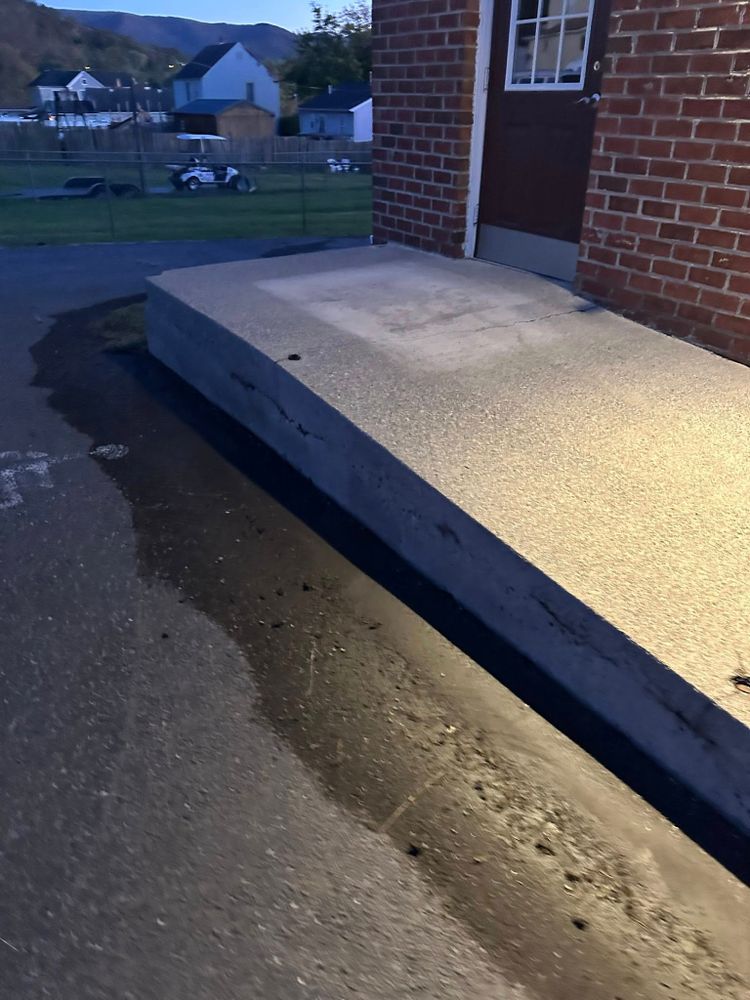 Our driveway and sidewalk cleaning service removes dirt, stains, algae, and buildup to restore curb appeal, improve safety, and protect concrete surfaces with professional pressure washing results homeowners trust. for Blast Brothers Pressure/Soft Wash LLC in Covington, VA