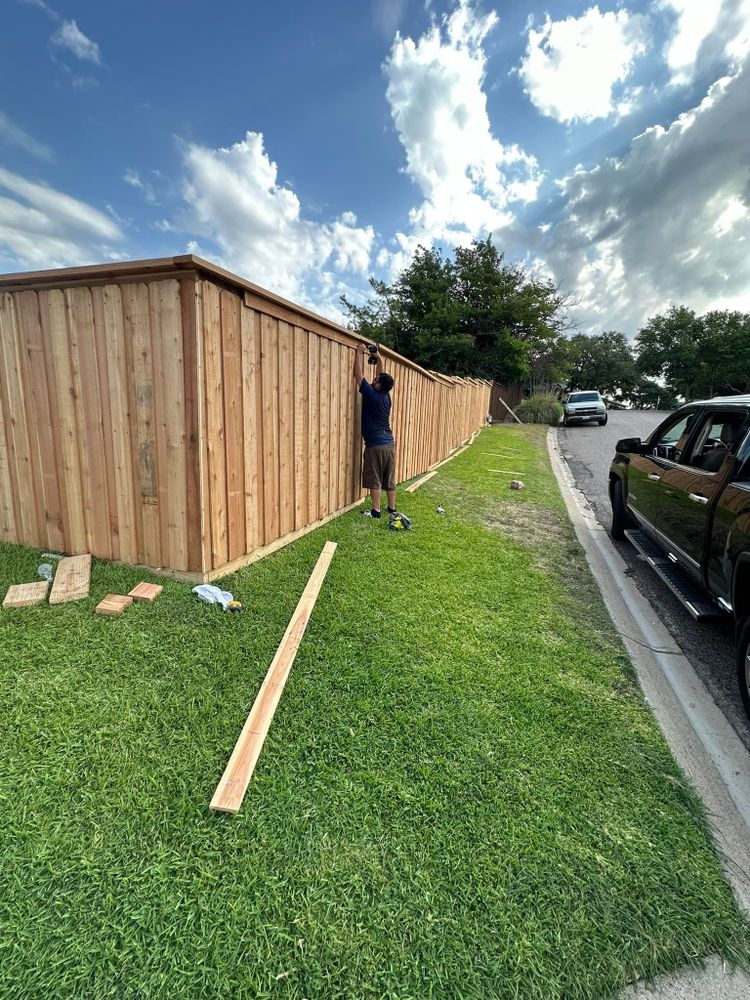 Enhance your property's safety and aesthetics with our expert fence repair services. We promptly restore damaged fences, ensuring durability and an appealing look to maintain the integrity of your outdoor space. for Perfect Fencing in Fort Worth, TX