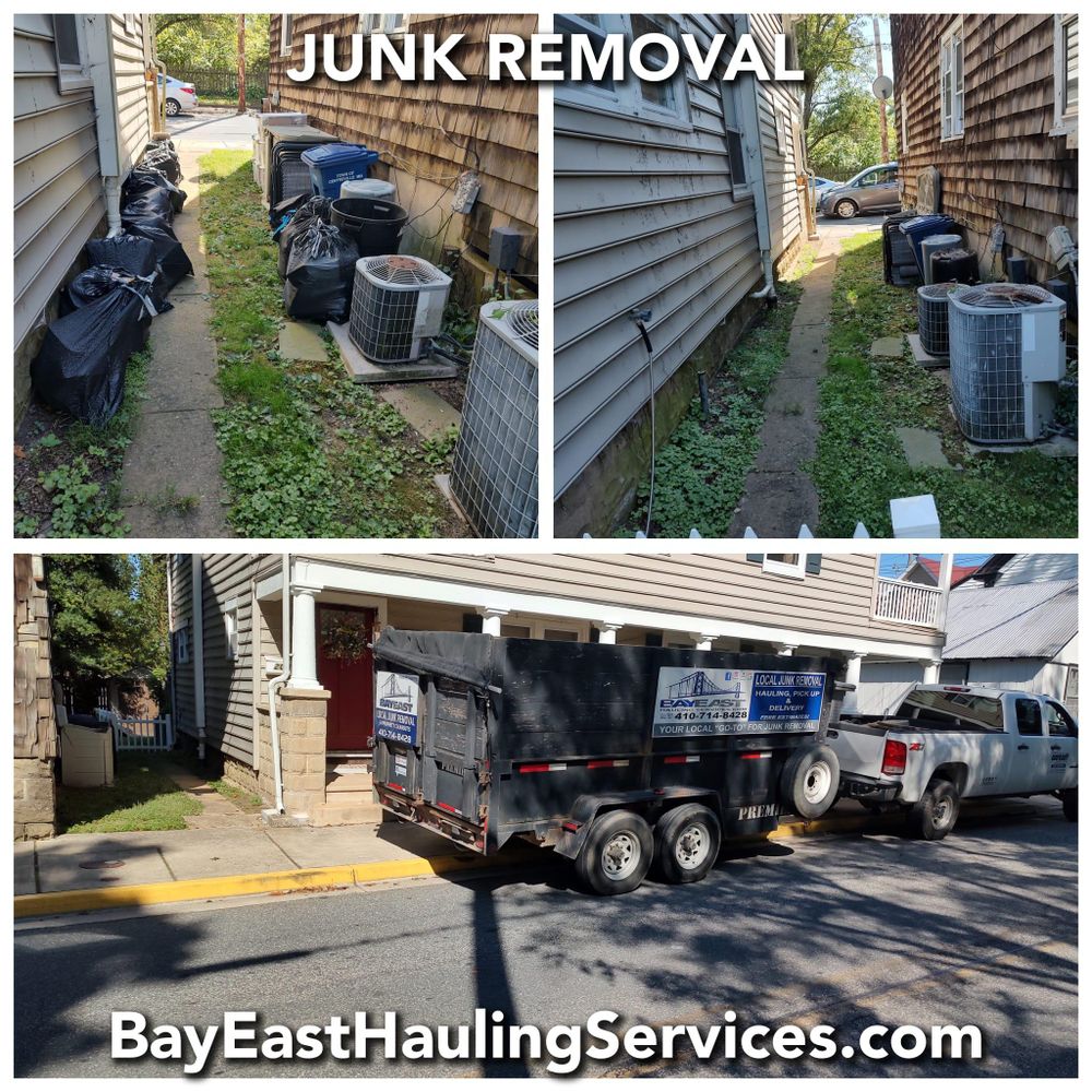 Junk Removal for Bay East Hauling Services & Junk Removal in Grasonville, MD