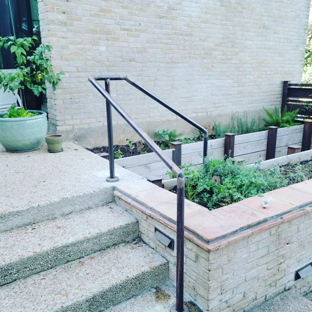 Enhance your home’s charm with our custom welding railings, tailored to fit your style and space. Our expert craftsmanship ensures both beauty and durability for every railing project. for Impact Welding & Fabrication in San Antonio, TX