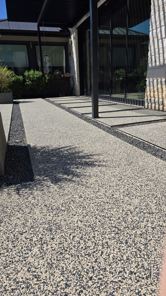 Walkways for TEX STONE Resin & Epoxy Coatings in Schertz, TX
