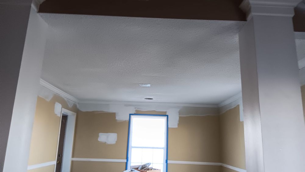 Fence and Full Home Interior Painting and Drywall repair for Dead Tree General Contracting in Carbondale, Illinois