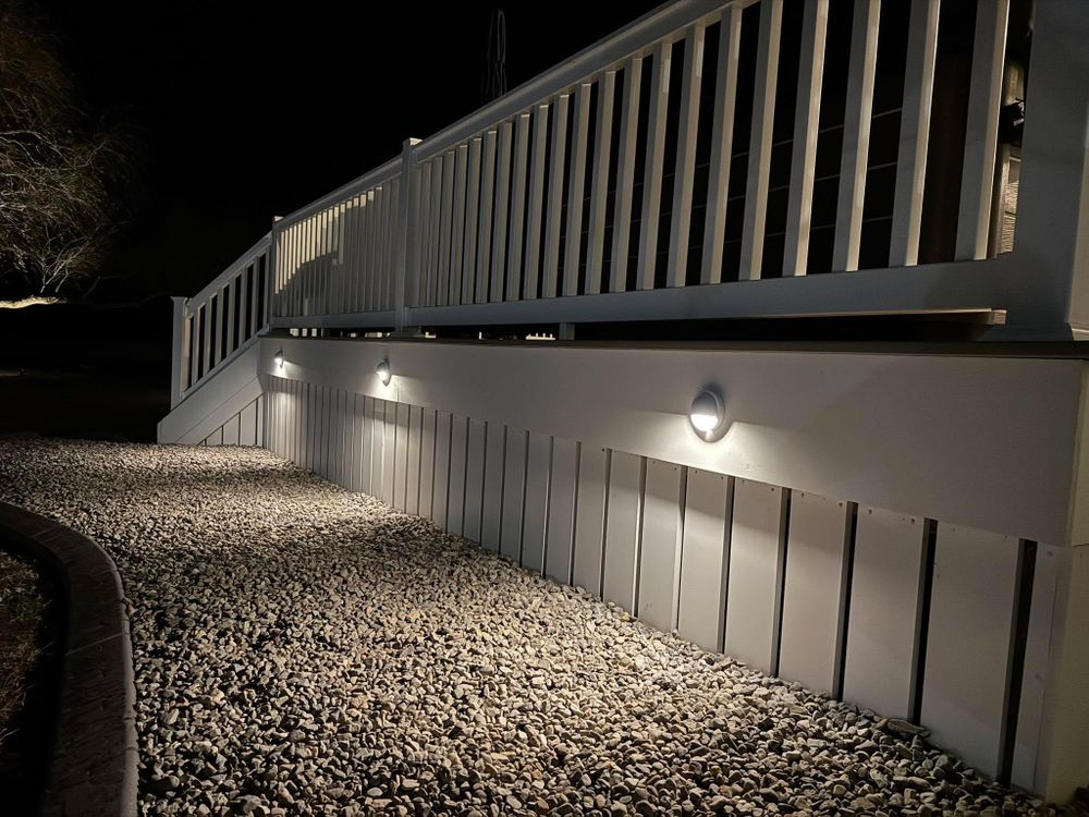 Low voltage lighting  for Broker Post Ground Crew in Sussex County, DE