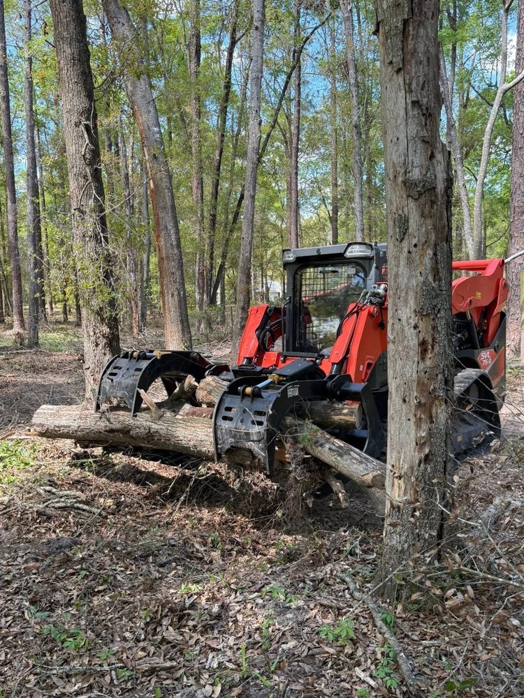 Our Storm and Property Debris Removal service swiftly restores your property by efficiently clearing away fallen trees, branches, and debris, ensuring safety and reclaiming the beauty of your outdoor space. for Family Roots Landworks and Debris Removal in Newberry, FL