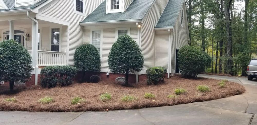 Enhance your garden's health and appearance with our professional mulch installation service, which helps retain moisture, suppress weeds, and provides essential nutrients to improve the overall beauty of your landscape. for CK Lawn Maintenance in Peachtree City, GA