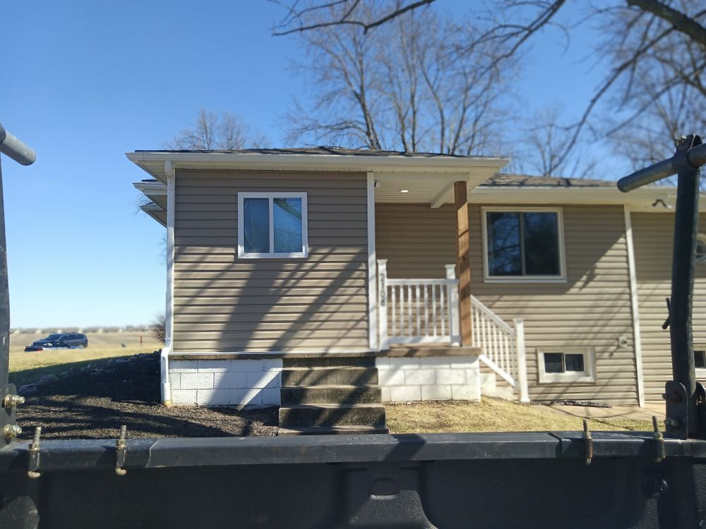 Water deterrent porch roof for Ins & Outs Home Repair, LLC in Madison County, IL
