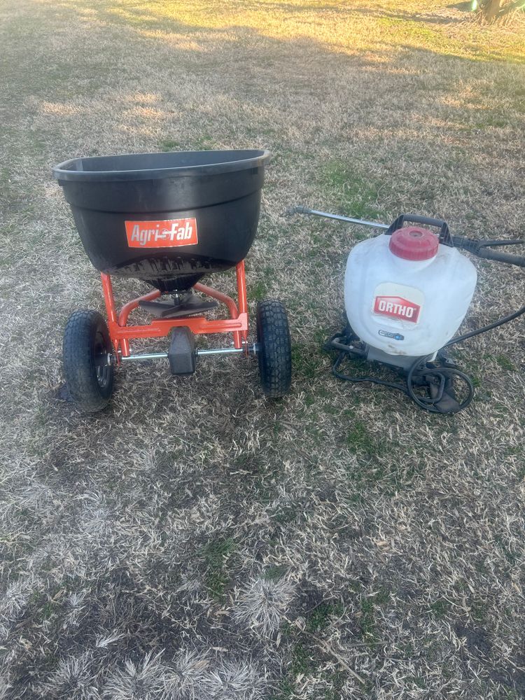 Our Fertilizer and Weed Control service ensures lush, healthy lawns by providing essential nutrients and effectively eliminating weeds, enhancing your outdoor space's beauty and vitality year-round. for The Whole 9 Yards Landscape VA in Heathsville, VA