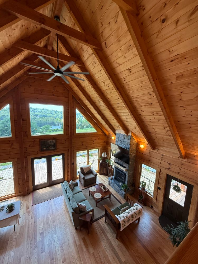 Interior Photographs for Rockbridge Home and Barns in Rockbridge County, VA