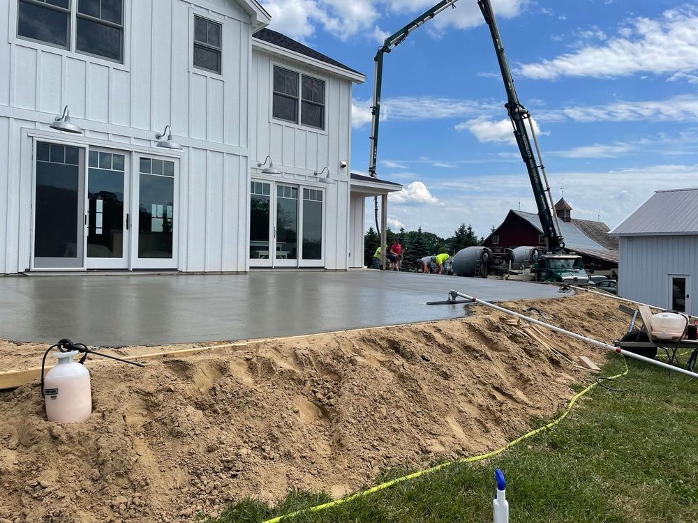 Exterior Flat Work for STAMPEDE Vertical Concrete in Isanti, Minnesota