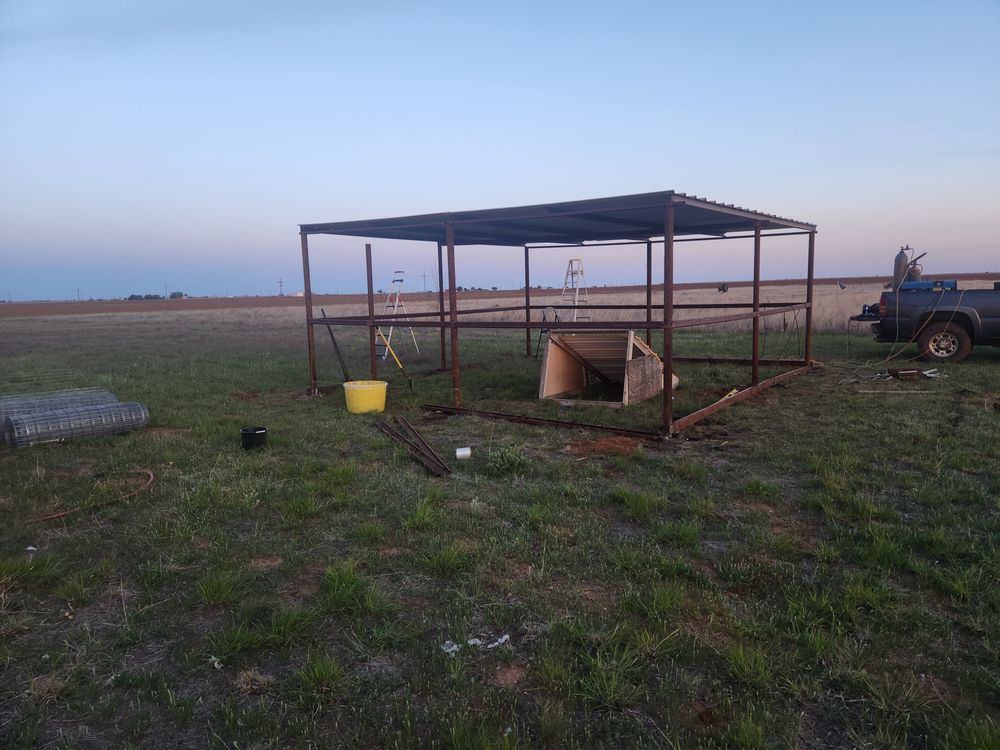 Chicken Pen for Prairie Land Properties LLC in Lubbock, TX