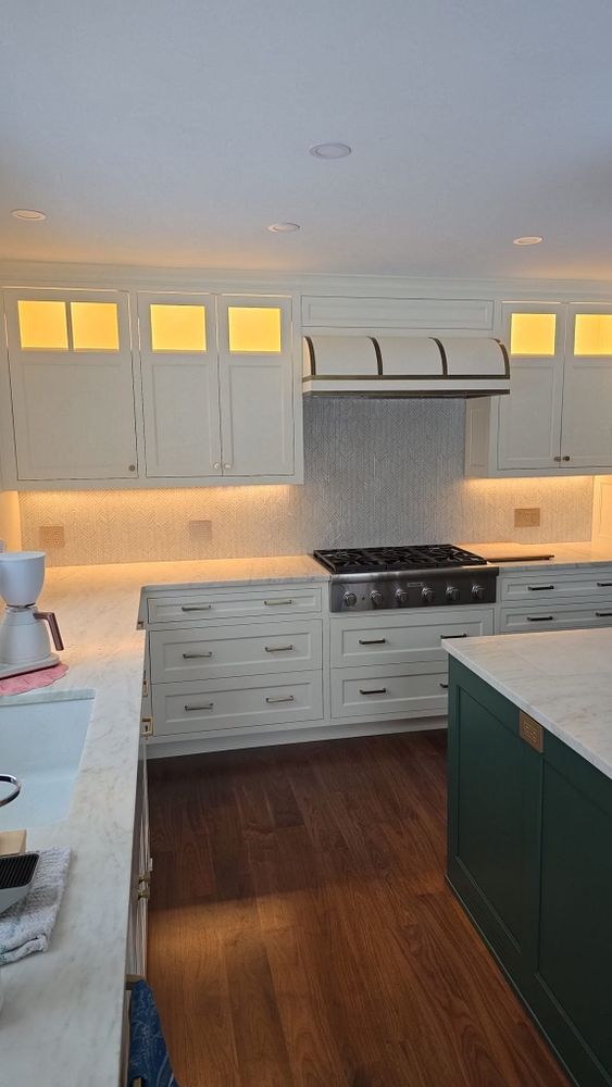 Lighting Installs for Joe Medeiros Electrical in Weston, MA