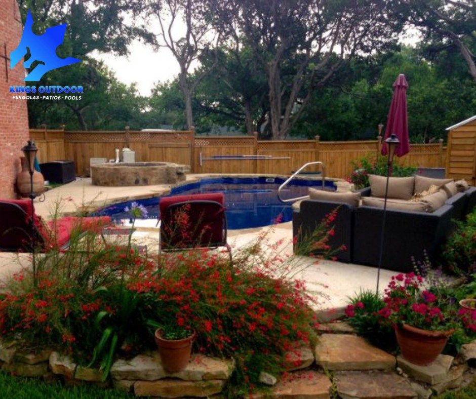 Custom Pool Construction for Kings Outdoor in Amarillo, TX