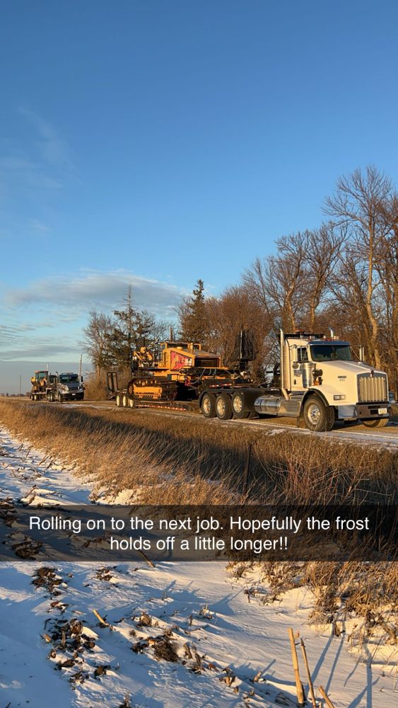 Drainage for Legge Farms and Drainage in Garner, IA