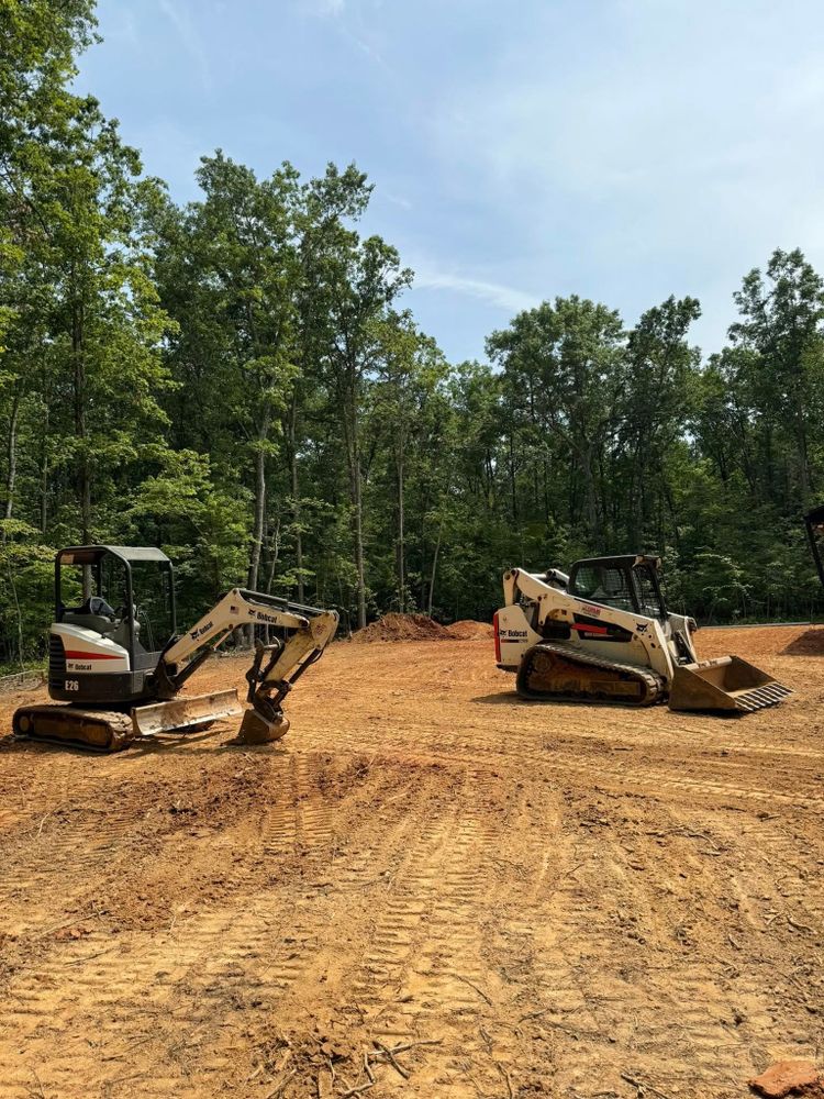Excavation for Chiles Lawn & Landscaping in Gordonsville, VA