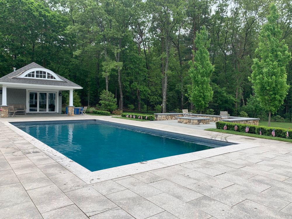 Construction for Full Service Pools in Andover, MA