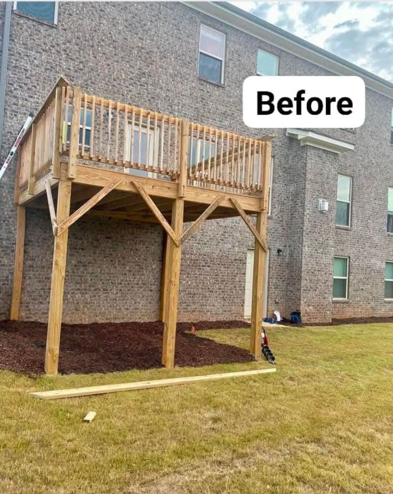 Decks for All Out Construction in Atlanta, GA