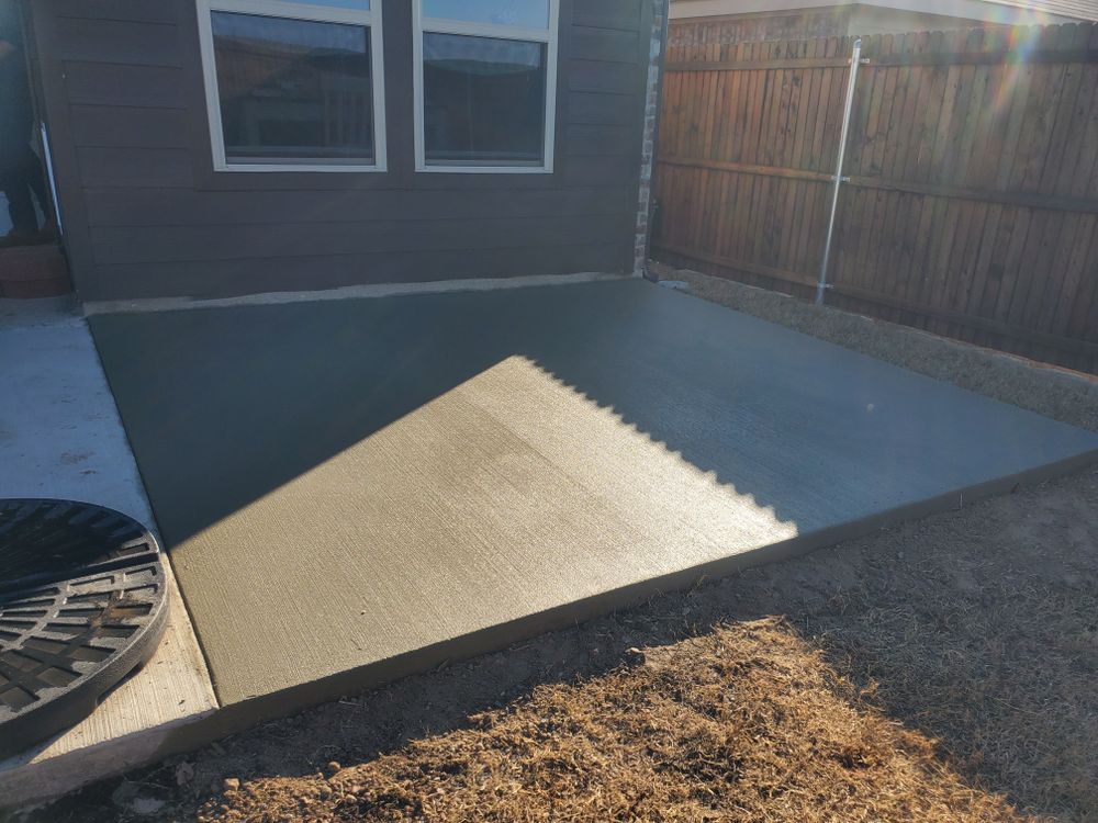 Concrete for JDS CreteWork in Quinlan, TX