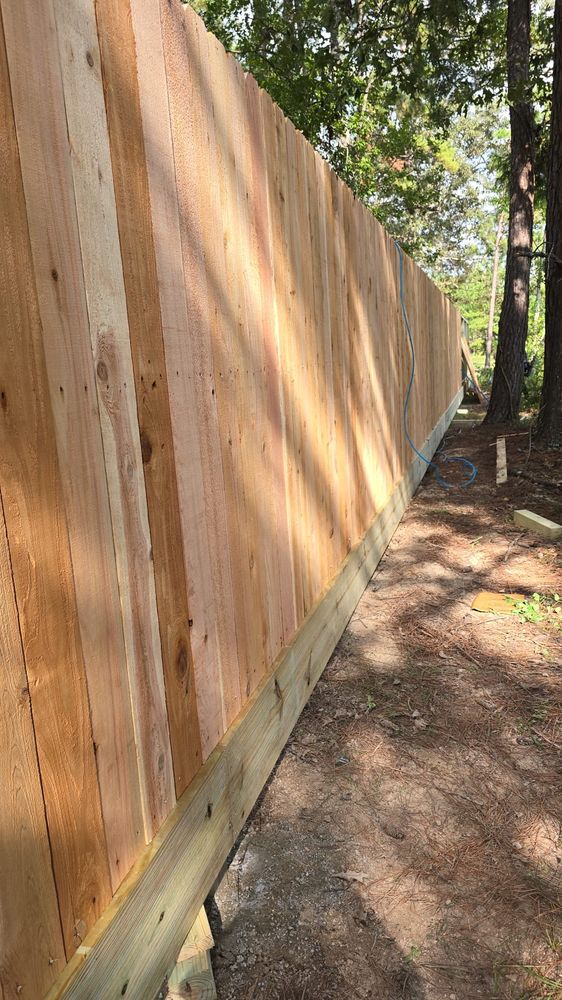 Fence for Silver Mines Landscape & Construction, LLC. in Houston, TX