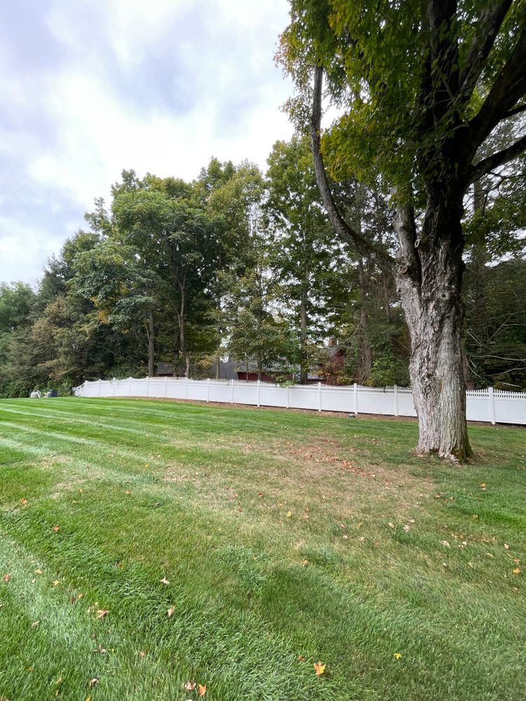 Full Landscape Redesign for Blades of Glory LLC in Cheshire, CT