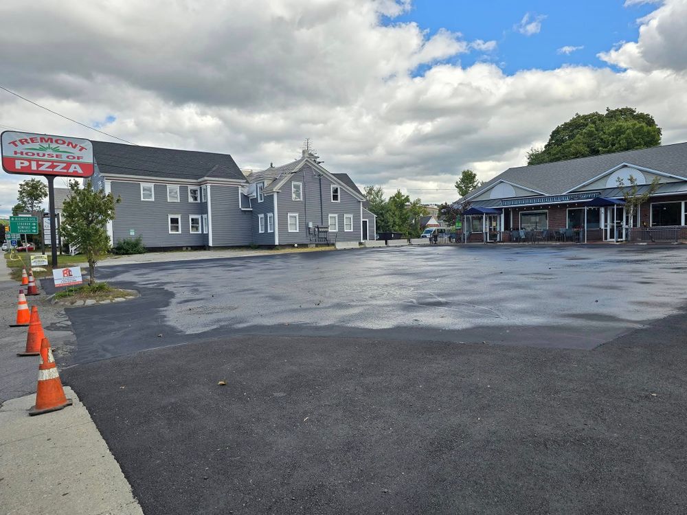 Seal Coating for Matthew's Enterprise in Claremont, NH
