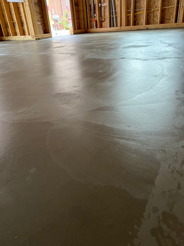 Pole barn floors for Ibarra Concrete Services LLC in Detroit, MI