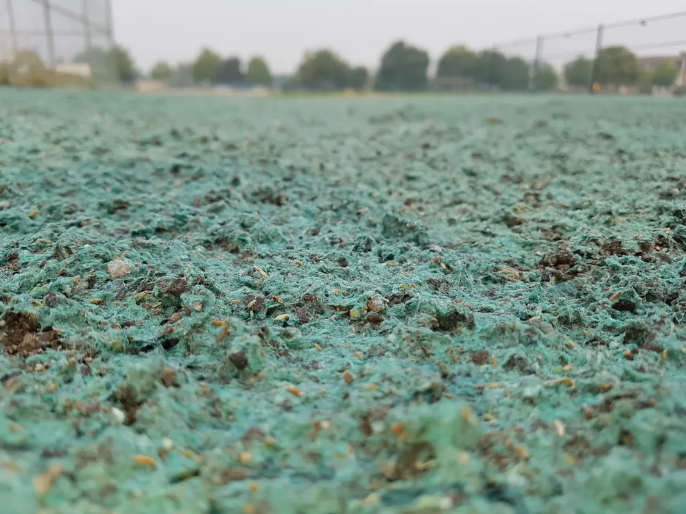 Enhance your lawn with our hydro seeding service, a quick, efficient way to establish lush grass by spraying a nutrient-rich slurry of seeds and mulch for optimal growth. Perfect for any landscape! for RTK Co. Land Management in Raymond, MN