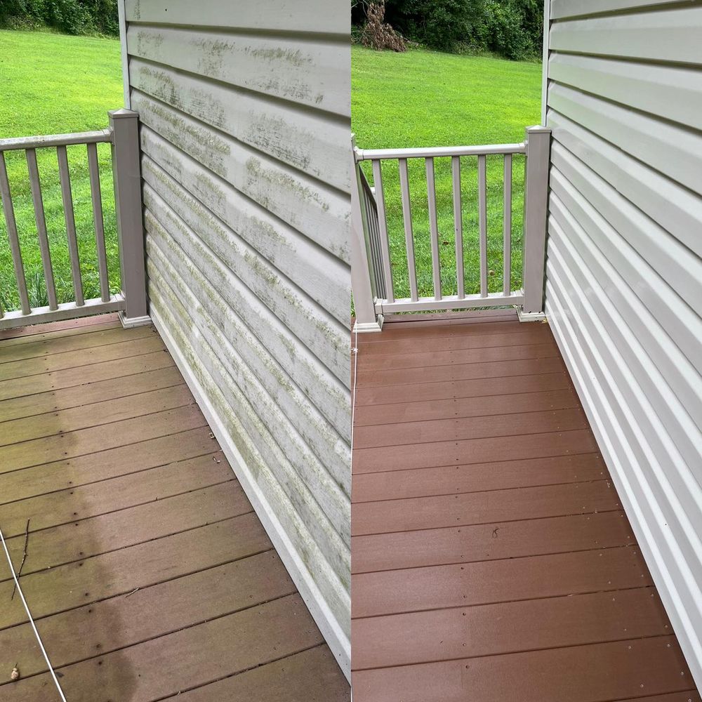 Deck & Patio Cleaning for A.W. Pressure Washing in Warsaw, OH