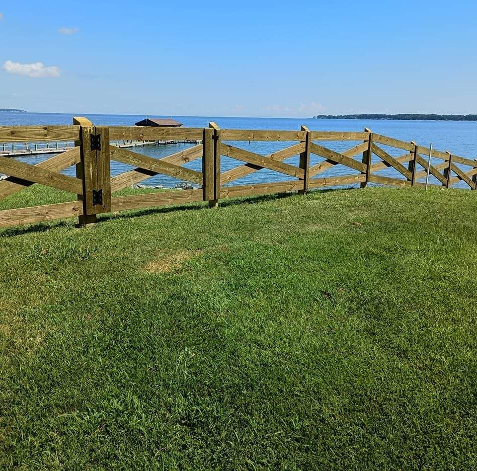 4 ft wood fencing  for Fence Masters in Gloucester County, VA