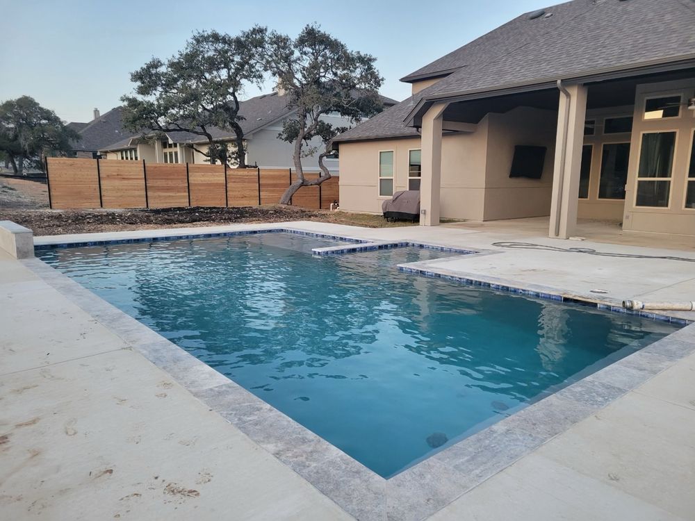 Residential Pools for JV Pool & Associates in San Antonio, Tx.