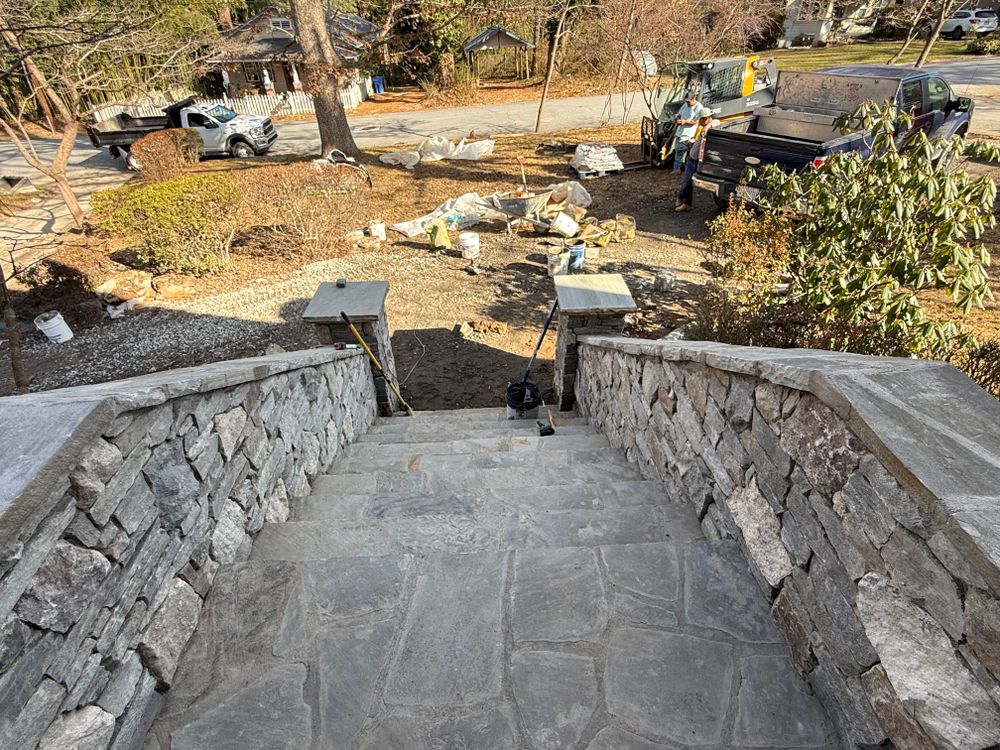 Stone work for JV Painting Services LLC in Hendersonville, NC