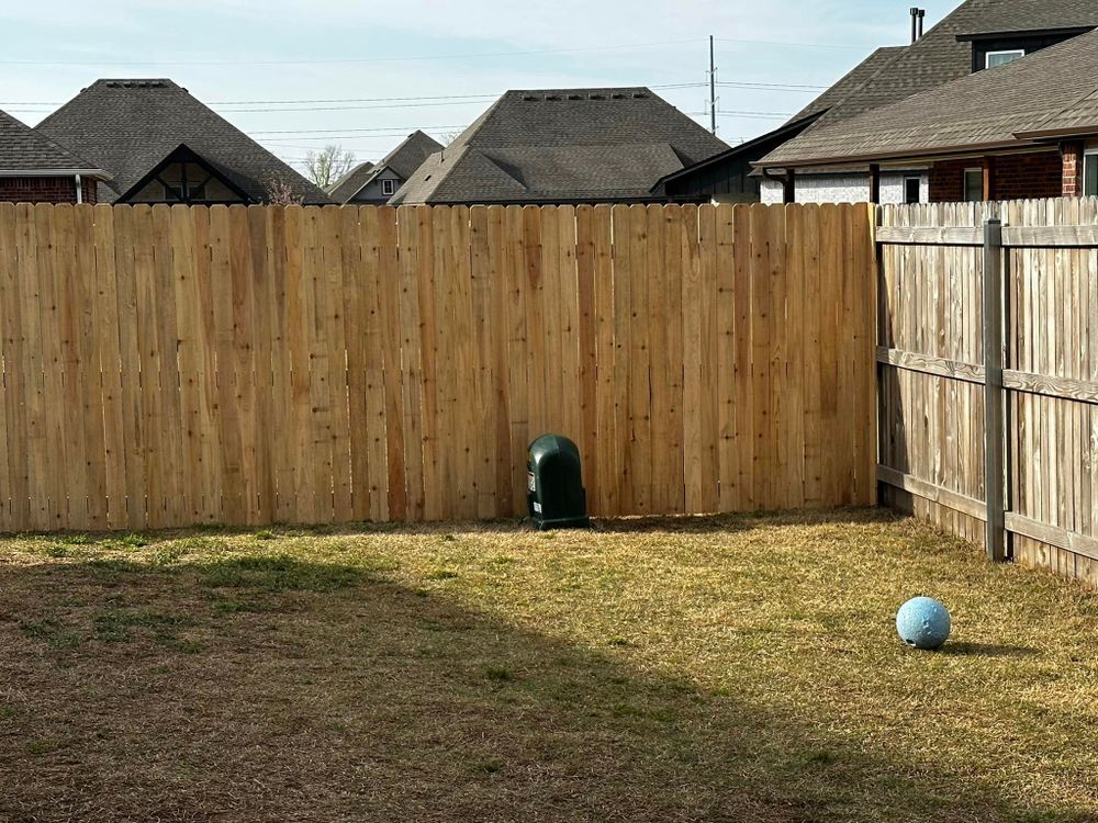 Fence for Lawn Dogs Outdoors Services in Sand Springs, OK