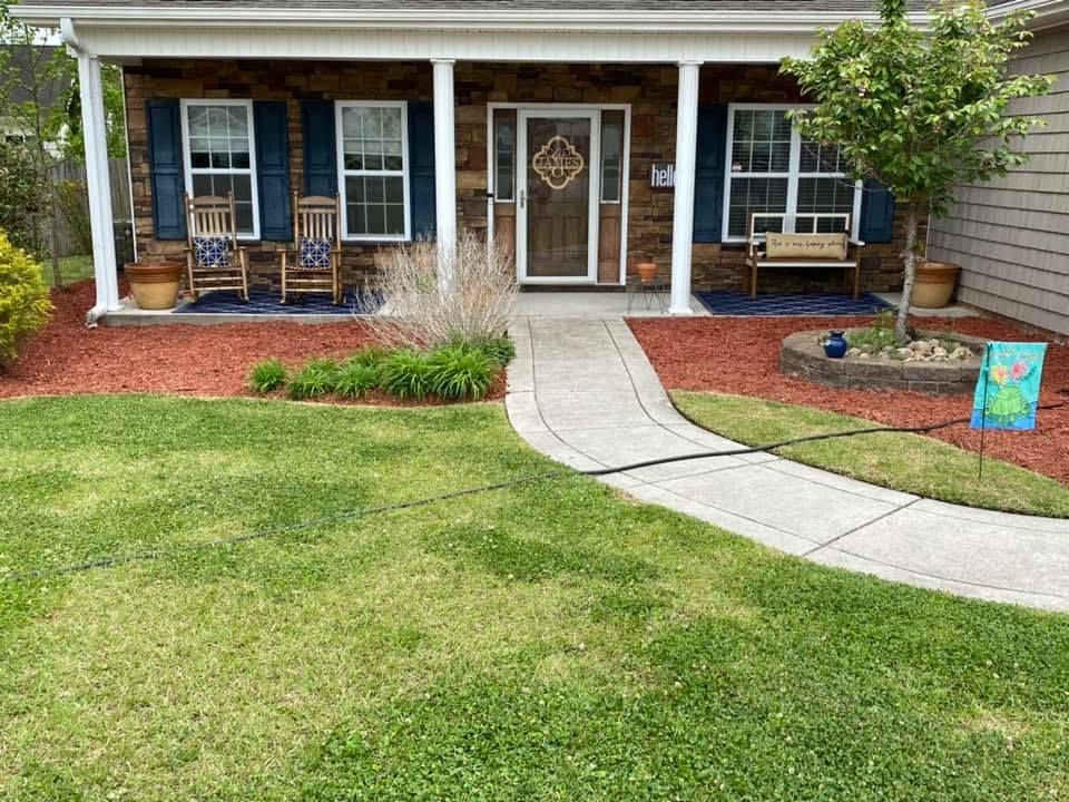 Our Mulch Installation service will help your garden look great and reduce the need for frequent watering. We guarantee quality work at an affordable rate. for A&A Property Maintenance in Jacksonville, NC