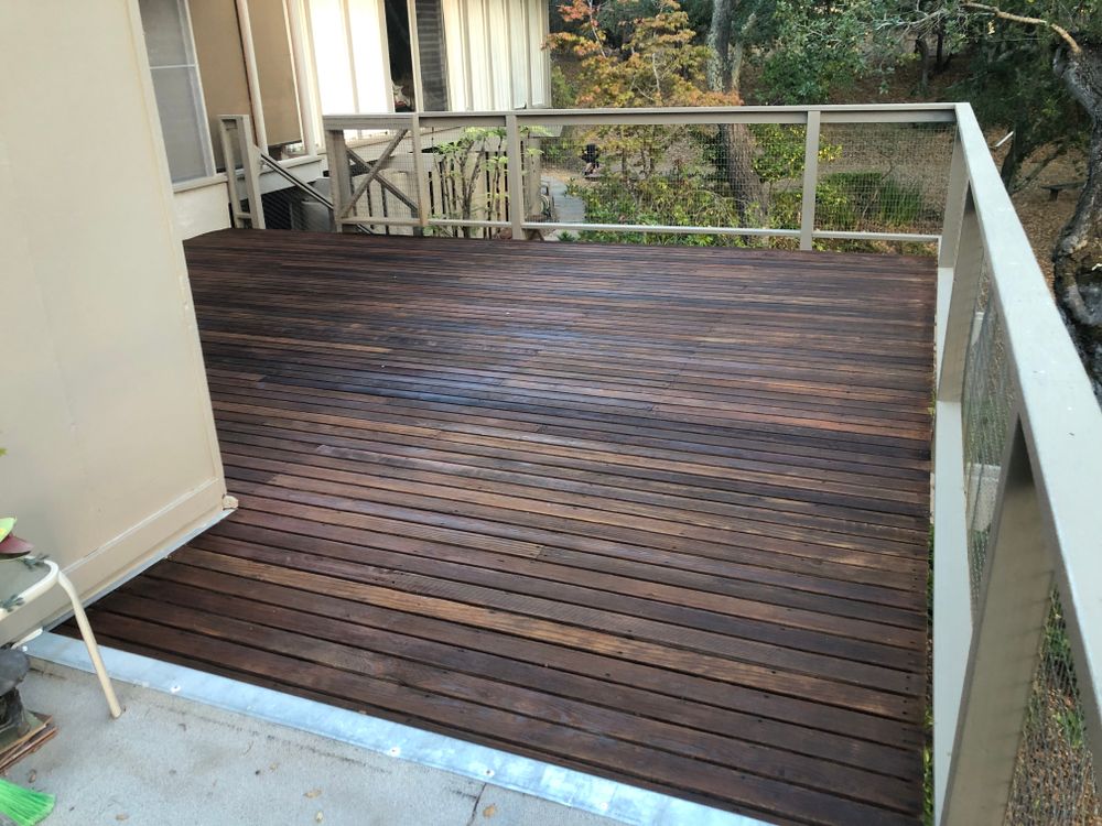 Deck & Fence Staining & Painting for Clean Finish Painting in San Carlos, CA