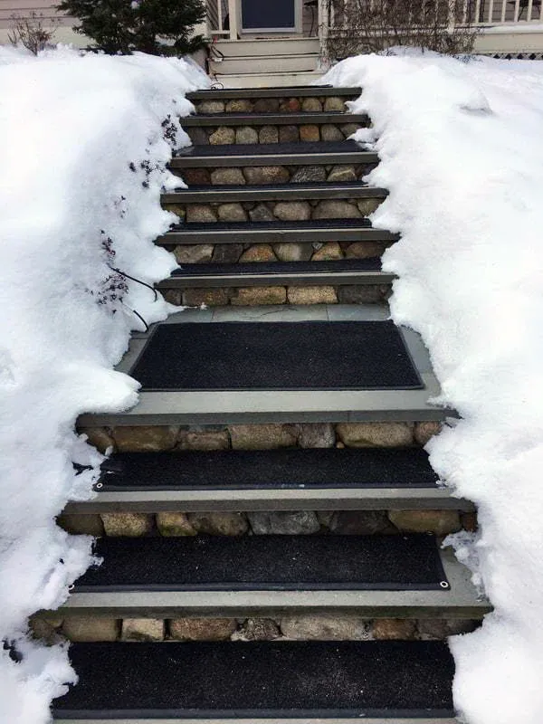Heated Walkway & Stair Mats for Hometown Home Services Inc. in Knox, IN