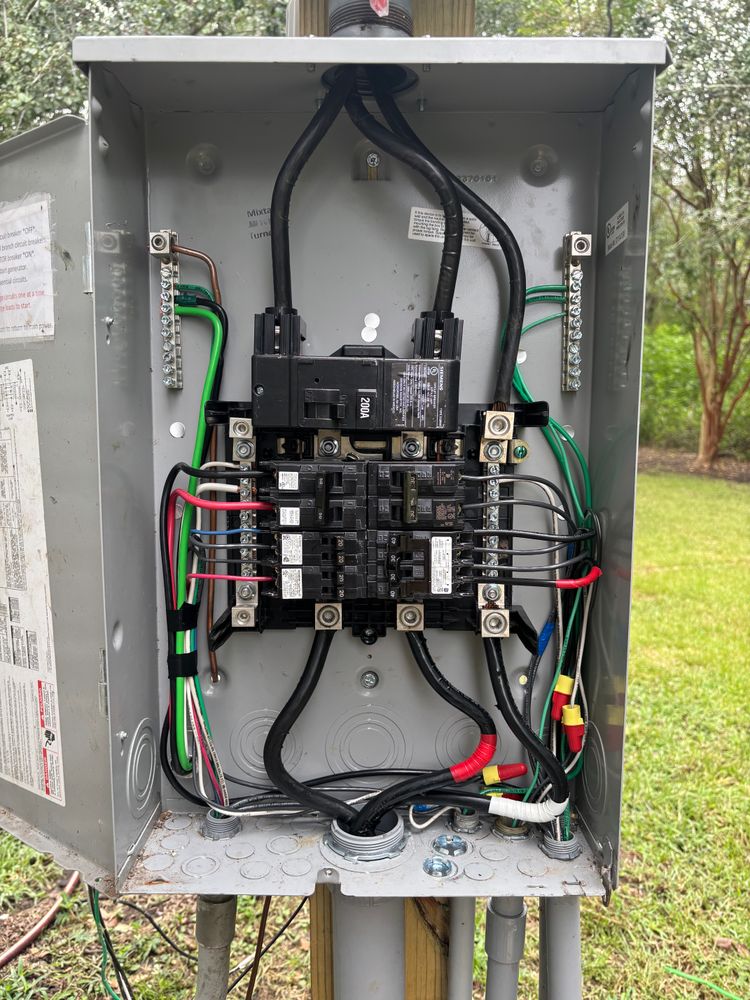We specialize in professional installation of generator inlet feeds and interlock kits, ensuring safe, seamless power transitions during outages. Count on us for reliable and efficient backup energy solutions tailored to your home. for SOUTHERN CIRCUITS, LLC in Prairieville, LA