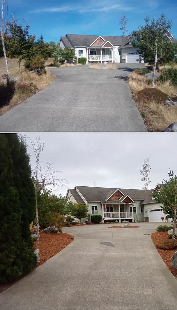 Landscape Design and Installation for WorkHorse Landscaping, LLC in Seabeck, WA