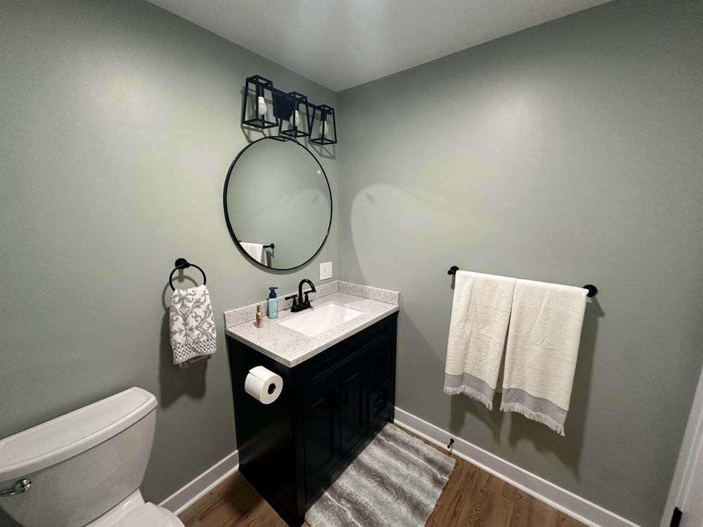 Transform your bathroom into a modern, functional space with our expert renovation services. We customize designs to fit your style and budget, ensuring quality craftsmanship and exceptional customer satisfaction every step of the way. for TM Max Custom Interiors LLC in Cranberry Township, PA