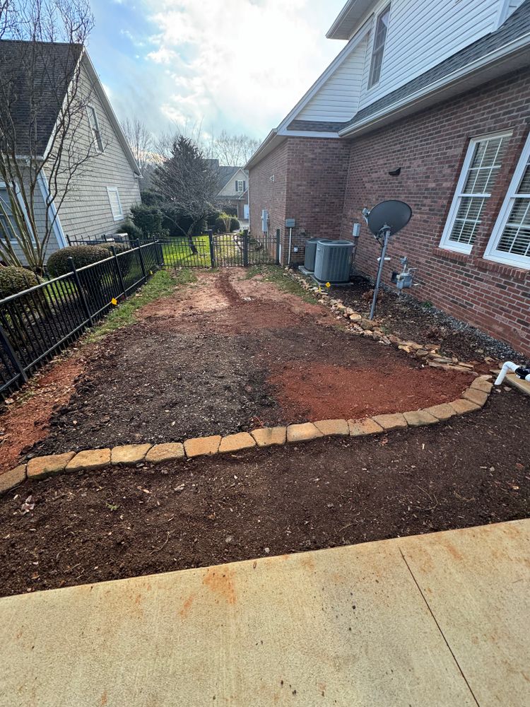 Enhance your properties beauty with our expert grading service, ensuring proper drainage and a level landscape for a polished and well-maintained outdoor space. for CW Lawn & Landscape in Hickory, NC