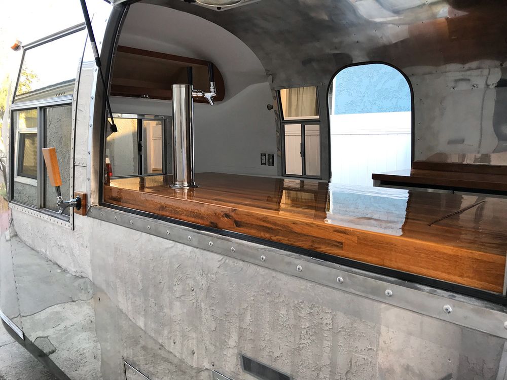 Airstream - Mobile Bar for Mauka to Makai RV Renovations in Los Angeles, CA