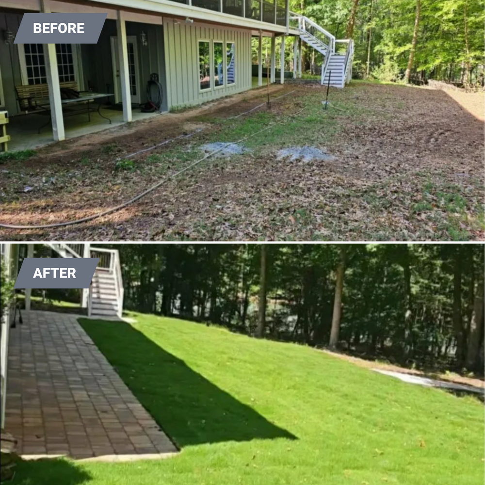  Sod Installs for D&D Unlimited Landscaping in Hartwell, GA