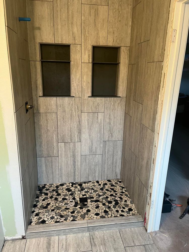 Transform your home with our expert Mosaic Tiling service, offering intricate designs and personalized patterns. We ensure precision and quality to enhance any space's aesthetic appeal effortlessly. for Jayhawk Tile in Lafayette,, CO