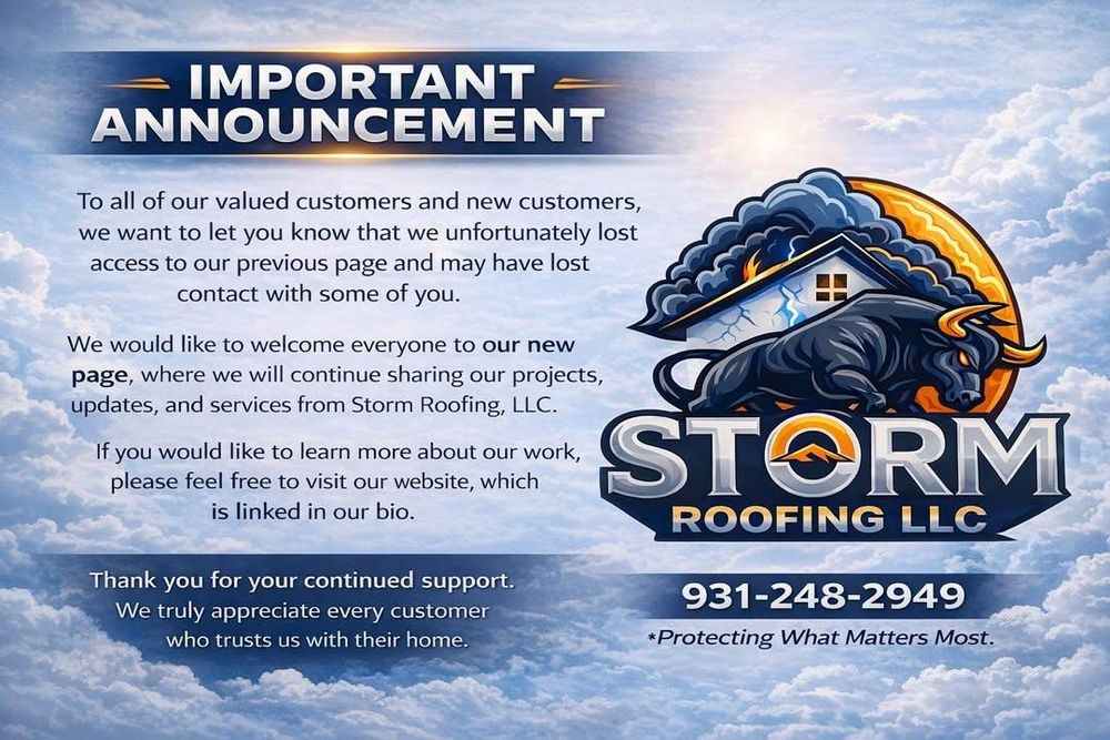 All Photos for Storm Roofing, LLC in Cookeville, TN