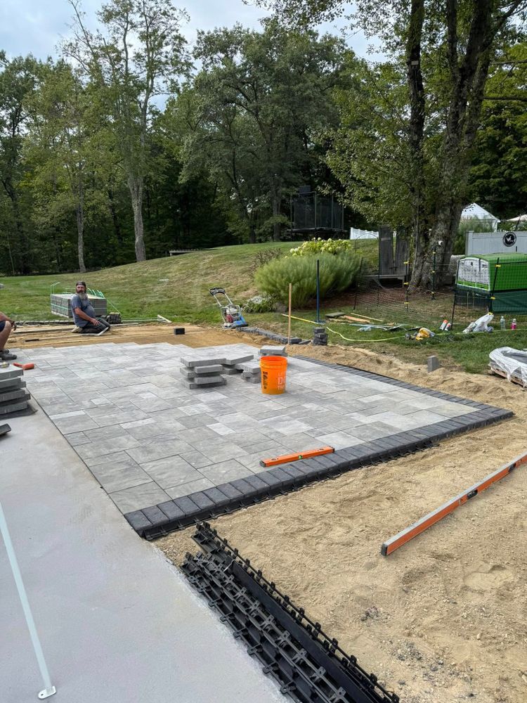 Our comprehensive hardscaping services enhance outdoor spaces with expertly designed pathways, patios, and retaining walls, adding functionality and aesthetic appeal to your home’s landscape while increasing property value. for Baboosic Tree & Landscape in Merrimack, NH