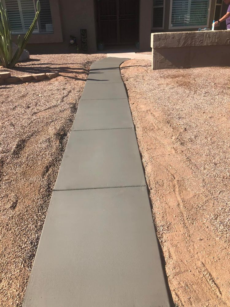   Concrete for Gaitan Custom Concrete LLC in Chandler, AZ